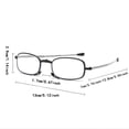 thumbnail image 2 of Foldable Reading Glasses with Anti Blue Light Function Telescopic Legs for Men and Women, 2 of 8