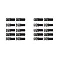 thumbnail image 2 of Thinsony 10 Pcs Bicycle Cable End Caps Professional Wear-resistant Universal Shifting Shifting Black 2Set, 2 of 6