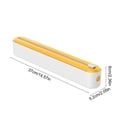 thumbnail image 3 of Chmadoxn Kitchen Gadgets, Magnetic Suction Wrap Dispenser With Cutter Aluminum Foil Dispenser Refillable Wrap Dispenser Plastic Food Wrap Dispenser Cling Film Dispenser Storage Rack, 3 of 7