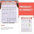 thumbnail image 4 of CUITING Saxophone Finger Chart Pocket Wall Poster Music Paper, 4 of 6