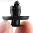 thumbnail image 1 of Clips de Panneau de Garniture de Porte de Voiture, Clips de Retenue de Fixation de Garde-Boue de Pare-Chocs de Protection de Boue de Type de Poussée pour 90467-07166, 1 of 8