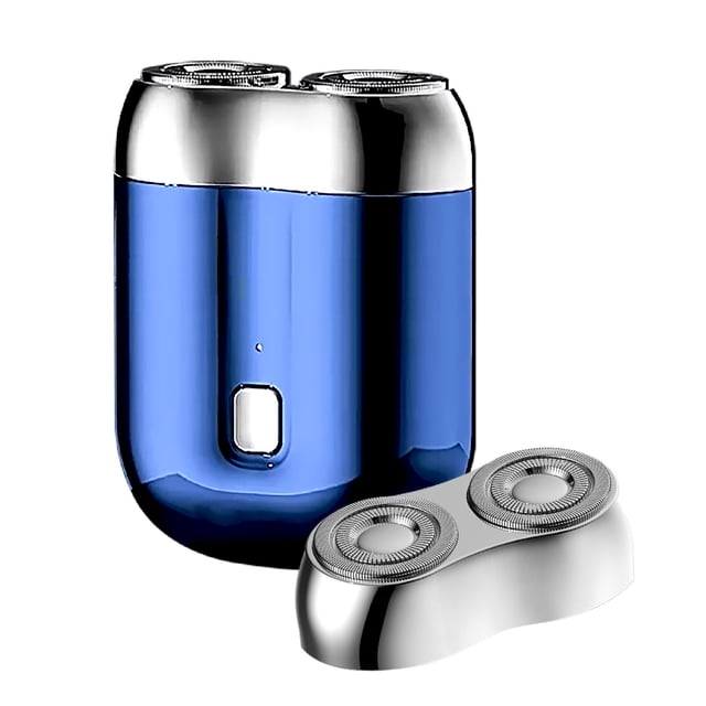 HHBEAUTY Portable Mini Shaver Electric, IPX7 Waterproof Multifunctional Mini Dry Shaver Men's Electric, Capsule Shaver, Deep Cleaning Shaver Men