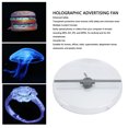 thumbnail image 4 of 3D Holographic Projector, 42cm LED 3D Hologram Fan Advertising Display Projector, 2000x224, Support Mobile APP, for Shop, Bar, Advertising Display, 4 of 7