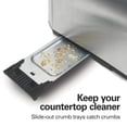 thumbnail image 4 of Hamilton Beach 4-Slice Toaster, Brushed Stainless Steel, Extra-Wide Slot Toaster with Shade Selector, Toast Boost, Slide-Out Crumb Tray, Auto Shutoff, Cancel Button, 2491, 4 of 8