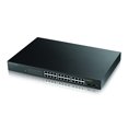 thumbnail image 2 of Zyxel GS1900-24HP - Interrupteur - Intelligent - 24 x 10/100/1000 (poe+) + 2 x gigabit sfp - bureau, rackable, mural - poe+ (170 W), 2 of 2