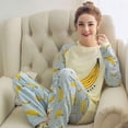 thumbnail image 4 of Pyjamas pour Femmes Vêtements de Maison Ensemble de Vêtements de Nuit, 4 of 6
