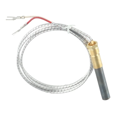 Gas Fireplace Heater Temperature Sensor Thermopile For Pilot Generator Thermocouple For Fireplaces, Hot Water Heater Fryer