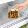 thumbnail image 4 of Big Sale! Clear Airtight Food Storage Container with Lids, Plastic Dry Food Canisters for Kitchen Pantry Organization, Dishwasher Safe, Transparent Food Storage for Grains, Snacks, 4 of 6
