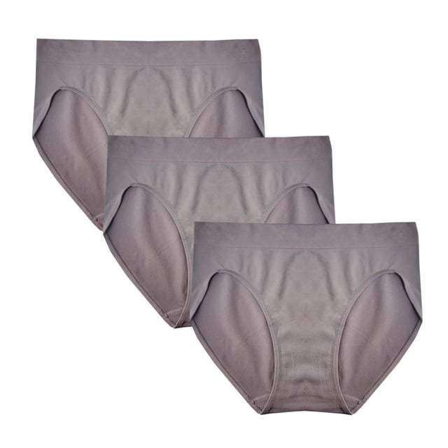 FEM Culottes pour FEMmes Sans Coutures, Culottes Échancrées - Lot de 3
