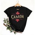 thumbnail image 3 of Pisexur T-shirt Décontracté à Manches Courtes et Col Rond pour Femme, Haut Imprimé, Hauts pour Femmes, Hauts de Sortie pour Femmes, Hauts d'Été pour Femmes Noir, P, 3 of 4