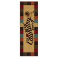 thumbnail image 1 of Ottomanson Laundry Collection Non-Slip Rubberback 2x5 Laundry Room Runner Rug, 20" x 59", 1 of 2