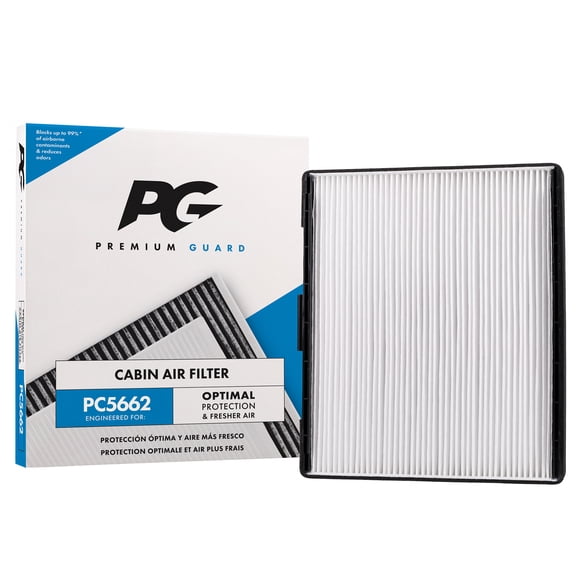 Premium Guard Cabin Air Filter, PC5662, Replacement Cabin Air Filter Fits Select Vehicles
