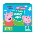 thumbnail image 1 of Pampers Easy Ups Training Underwear Peppa Pig Size 4 2T-3T, 1 of 30
