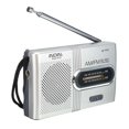 thumbnail image 4 of INDIN Mini Portable Pocket Stereo AM/FM Telescopic Antenna Radio World Receiver Speaker Music Player World Frequency On, 4 of 7