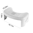 thumbnail image 3 of PEONAVET Assistance Steps Folding Toilet Stool, Squatting Poop Stool, Bathroom Potty Step Stool, Toilet Assistance Steps, Step Stool, Fits All Toilets, Detachable ＆ Stackable, 3 of 8
