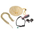 thumbnail image 2 of Ensemble de Lunettes de Chat Chiot, 4pcs Lunettes de Chat pour Animaux de Compagnie Pcs Ensemble de Cravate de Chat Pcs Ensemble de Chapeau de Paille de Chat pour Animaux de Compagnie Construction Robuste, 2 of 12