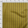 thumbnail image 2 of oneOone Polyester Lycra Fabric Leaves & Floral Block Print Fabric By The Yard 56 Inch Wide, 2 of 4