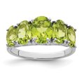 thumbnail image 1 of 925 Sterling Silver Peridot Ring Gemstone, 1 of 6