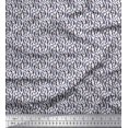 thumbnail image 1 of Soimoi Polyester Crepe Fabric Floral Shirting Printed Fabric 1 Yard 42 Inch Wide, 1 of 1