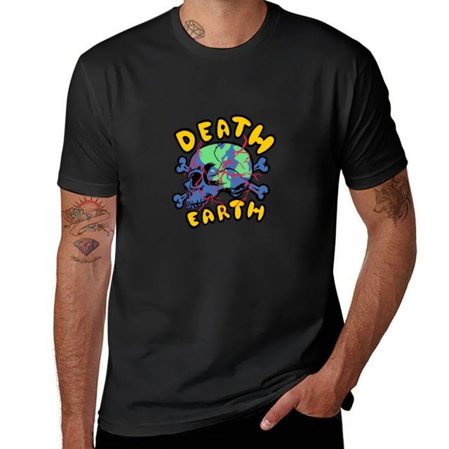 OUSIMEN T-Shirts Skull T-Shirts Graphiques pour Hommes pour Femmes P - 6TG