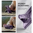 thumbnail image 3 of Dexnor for Samsung Galaxy S24 Ultra Case with Built-in Slide Camera Cover & Screen Protector & Kickstand, Shockproof Rugged Case Full-Body Bumper Protective Cover for Galaxy S24 Ultra 2024, Purple, 3 of 7
