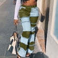 thumbnail image 3 of Bigersell Skinny Jeans Jean Shorts Discount Womans Jeans Boot Cut Denim Pants Button Closure Medium Wash Ripped Plus Size Jeans Female Straight Mid Waist Long Pants Style J-168 Green XXL, 3 of 6