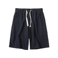 thumbnail image 1 of Besolor Men's Athletic Sweat Shorts Casual Elastic Waist Drawstring Workout Running Shorts with Pockets, 1 of 2