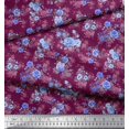 thumbnail image 3 of Soimoi Green Rayon Fabric Fruits Print Fabric by Yard 42 Inch Wide, 3 of 3