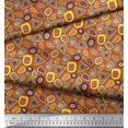 thumbnail image 3 of Soimoi Modal Satin Fabric Geometric Small Decor Fabric Printed Yard 42 Inch Wide, 3 of 3