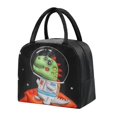 thumbnail image 1 of Oleegame 1 Pce Sac de Rangement pour Produits à Main Sac Isolé Sac pour Boîte à Lunch Sac à Lunch Chiot Brun (Isolation 3D) Noir, 1 of 8