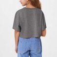 thumbnail image 3 of DecSea T-Shirts Courts d'Été pour Filles, Mode Enfants, Coupe Ample, Col Rond, Manches Courtes, T-Shirts Basiques, 3 of 8