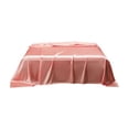 thumbnail image 2 of Chmadoxn Solid Color Silk-Like Satin Bedspread Washable 168x224cm Bedding, 2 of 6