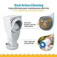 thumbnail image 4 of Funsicle 1,000 GPH SkimmerPlus 2-in-1 Filter Pump for Above Ground Swimming Pools, 4 of 9