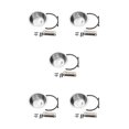 thumbnail image 2 of Maytalsory Reduce Spills And Mess Disassembled Pet Bowl Silver With Convenient 13CM 5Set, 2 of 6