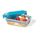 thumbnail image 2 of Starfrit Easy Lunch Leakproof Bento Container with Removable Divided Tray, BPA-Free, Capacity of 946 mL (32 oz), 2 of 6