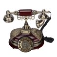 thumbnail image 3 of Vintage European Telephone,  Dial Classic Retro Landline Clear Call Exquisite  For Living Room Bar Decor, 3 of 8