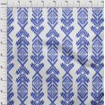 thumbnail image 4 of oneOone Tissu Polyester Spandex Bleu Matériau de Robe Aztech Tissu Imprimé Tissu au Mètre 56 Pouces de Large, 4 of 4