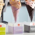 thumbnail image 2 of The Konery Lavender Waffle Cones - 144/Case | Delicate Floral Flavors, 2 of 3