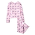 thumbnail image 2 of George Girls' Two Piece Pajama Set, 2 of 2