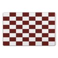 thumbnail image 1 of High-Quality Long Bath Mat: Checkered, Non-Slip Bathroom Runner Rug. Soft, Absorbent Microfiber, Machine Washable Mats for Bathtub Showers, 20x32in, 1 of 5