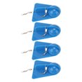 thumbnail image 3 of Fishing Diving Board, Openable Head 4PCS Round Belly Bait Diver Plate  For Outdoor, 3 of 8