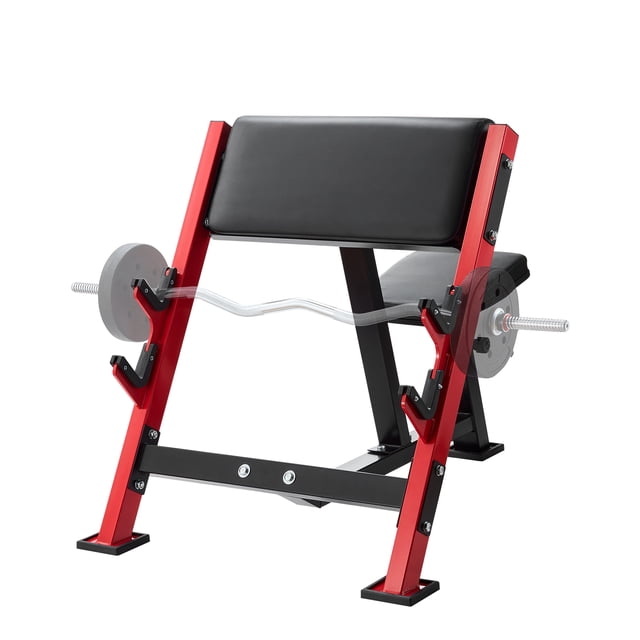 VEVOR Banc de Courbure de Prédicateur Réglable pour Gym à Domicile Machine pour Biceps Équipement de Barre