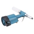 thumbnail image 4 of Pneumatic Pop Rivet Gun, Aluminum Shell 3 Jaw Hydraulic Structure Strong Nail Pulling Force Easy Installation Air Rivet Gun  for Industrial Use for Steel Rivets American Style, 4 of 7