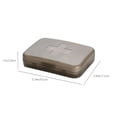 thumbnail image 3 of Cagogo under $5 Weekly Pill Organizer, Weekly Pill Organizer Box 6 Compartments,Moisture Proof Portable Medicine Box,Travel Pill Dispenser with Removable Containers,Small Tablet Vitamin Storage Box, 3 of 7