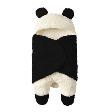 XZNGL Receiving Baby Blanket Boy Infant Baby Boys Girls Baby Swaddle Blanket Wrap Cute Newborn Sleeping Bear Soft Wearable Swaddling Receiving Plush Blanket Newborn Swaddle Blanket