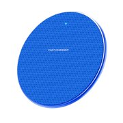 Wireless Charger Safe Phone Accessories Ultra Thin 10W  Shape Aluminum Alloy Wireless Phone Fast Charger for Cellphone