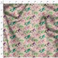 thumbnail image 4 of Soimoi White Rayon Crepe Fabric Stamp & World Map Print Fabric by Yard 46 Inch Wide, 4 of 5