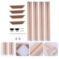 thumbnail image 3 of 1 Set Modern Minimalist Picture Frame DIY Combination Solid Wood Photo Frame, 3 of 7