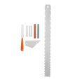 thumbnail image 1 of Guitar Luthier Tool , Guitar File, Double Scale Guitar Neck Notched Straight 7pcs, 1 of 8
