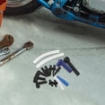 thumbnail image 2 of 16pcs Brake Fluid Connector Kit Brake Fluid Exchange Tool Automotive Brake Adapter Set Brake Fluid Replacement Tool Brake Fluid Hose Fittings, 2 of 8